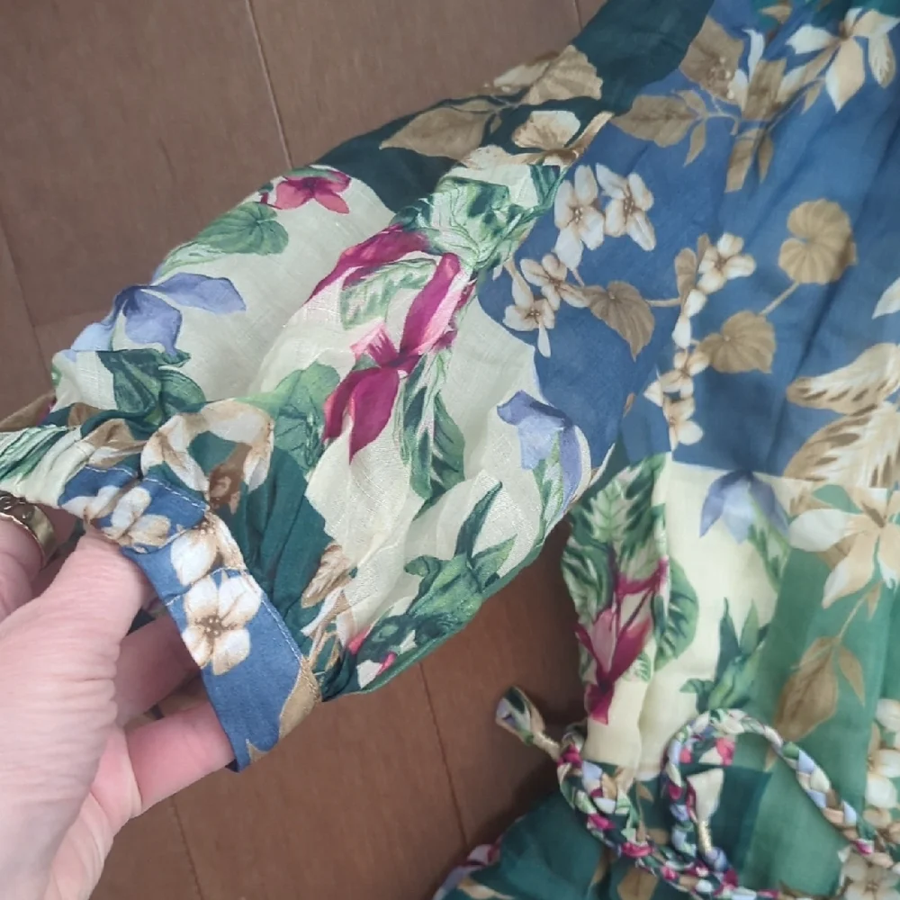NWOT Tommy BAHAMA Hightide Flora Midi Shirt Dress Small - Picture 4 of 10